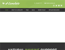 Tablet Screenshot of d-lenolate.com